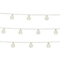 thumbnail image 6 of Mainstays 20-Count Indoor Outdoor Warm White LED G40 Globe Lights, with White Wire, 6 of 7