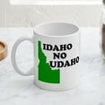 thumbnail image 3 of CafePress - IDAHO NO UDAHO SHIRT TSHIRT T Mug - 11 oz Ceramic Mug - Novelty Coffee Tea Cup, 3 of 3