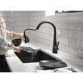 thumbnail image 2 of Delta 19802Z-Dst Lenta Single-Handle Pull-Down Kitchen Faucet - Black, 2 of 7