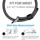 thumbnail image 5 of Correa de reloj Abanen para Garmin Fenix 5X/Fenix 6X 26 mm negro-gris, 5 of 7