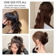 thumbnail image 5 of Pinzas para el cabello pequeñas para cabello fino, 8 piezas, pinzas para el cabello pequeñas, pinzas redondas, dientes de doble fila, pinzas para el cabello medianas mate para cabello grueso, fino y, 5 of 5