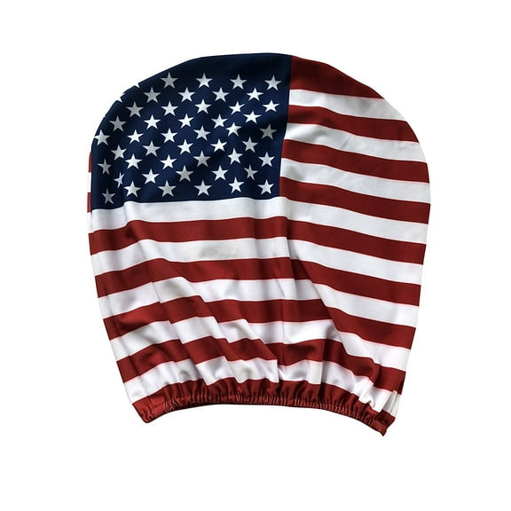 Patriotic Headrest Covers for Cars - Set of 2, USA, 4th of July, American Flag Head Rest Protector, USA, President's Day, Memorial Day