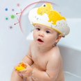 thumbnail image 5 of Baby Shower Hat, Child Bath Cap Visor, Adjustable Baby Shower Cap for Eye, Ear and Face Protection (Yellow), 5 of 5