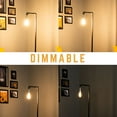 thumbnail image 3 of PIPE DECOR Industrial Floor Lamp Vintage Rustic Design Dimmable Standing Dark Grey Lamp with Base, 3 of 9