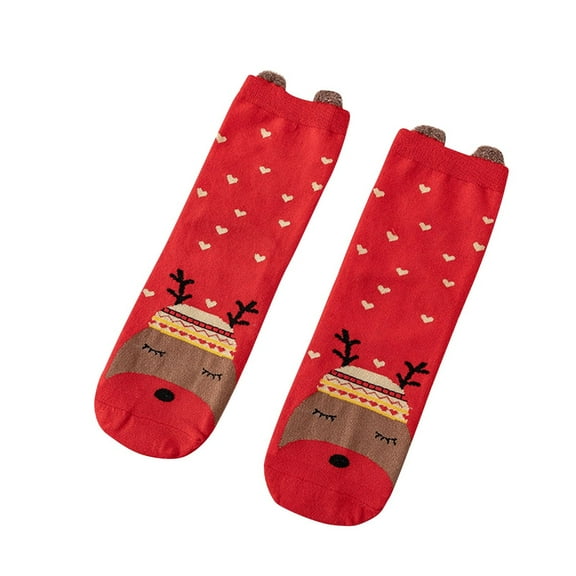 Women's Print Thin Short Socks With Lace Mesh Socks