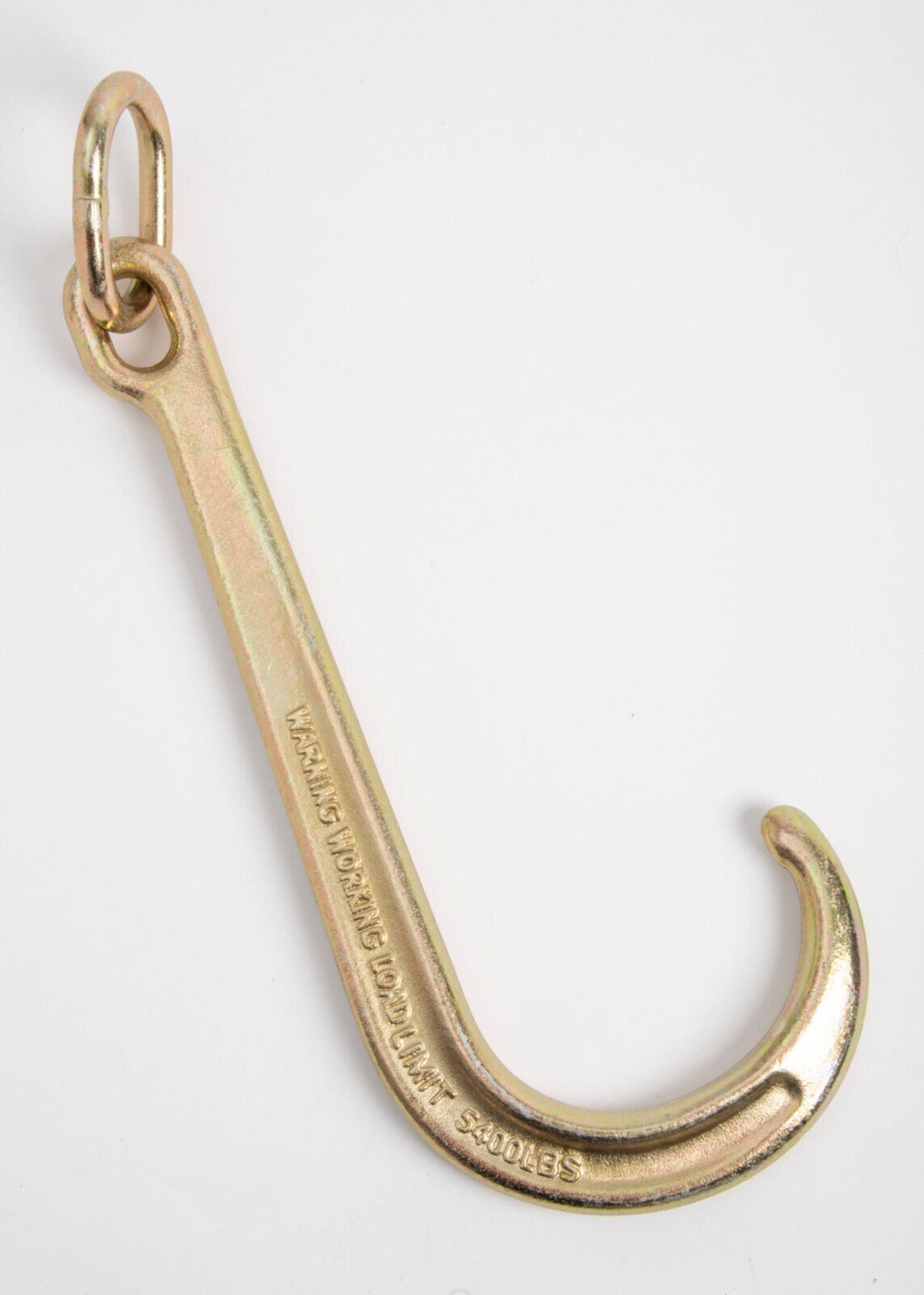 15" Inch J Hook Grade G70 Tow Axle Strap Wrecker Roll back Clevis 540 Heavy Duty