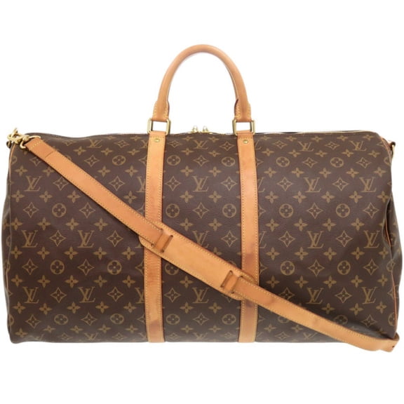 Pre-Owned Louis Vuitton New Keepall Bandoulire 55 Monogram M41414 IC Boston Bag LV 0969 LOUIS...