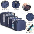 thumbnail image 4 of Mygreen 8 Set Packing Cubes Luggage Packing Organizers for Travel Accessories-Cream, 4 of 7