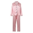 thumbnail image 4 of Fgnfyis Pyjama Extensible Deux Pièces pour Femmes Rose Clair P, 4 of 9