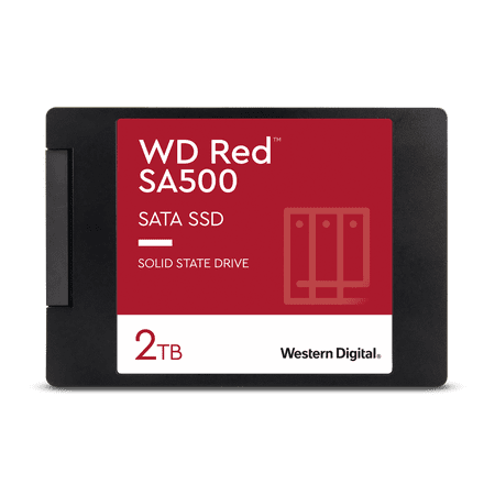 UPC: 0718037872322 | Western Digital 2TB WD Red SA500 NAS SATA SSD  Internal 2.5  /7mm Solid State Drive – WDS200T1R0A