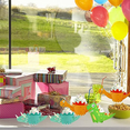 thumbnail image 6 of EIMELI 48Pcs Dinosaur Cupcake Wrappers Toppers,Little Dino Cupcake Toppers Cake Table Decorations Party Supplies for Boys Kids Birthday Party Decor Favors-Jurassic, 6 of 6