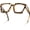 *Coco Tortoise, variant on Bold Tortoiseshell Square Blue Light Glasses, Thick Frame, Anti-Blue Light