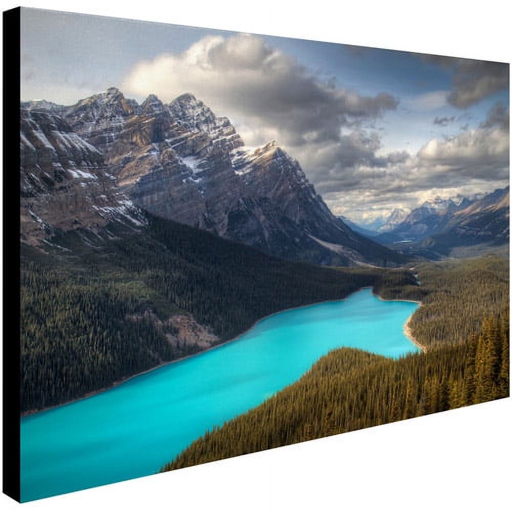 Trademark Fine Art "Peyto Lake" Canvas Art by Pierre Leclerc