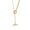 Gold, variant on Gold Lariat Necklace for Women Dainty Long Necklaces Chunky Wrap Layering Station Chain Necklace Yellow Gold Plated Simple Gold Drop Necklace Trendy Y Necklace Fashion Jewelry for Women