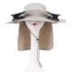thumbnail image 1 of Sombrero De Ventilador Solar, Batería Recargable Por USB De 1000 MAh, Sombrero De Sol De Ala Ancha A Prueba De Sol Para Pescar Para Acampar, 1 of 7