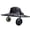 Dark Gray, variant on USB Rechargeable Cooling Headwear with Detachable Fan Adjustable Portable Cooling Cap for Outdoor Fishing Hiking Camping(Black,40cm)