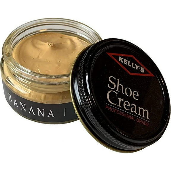 Kelly's Shoe Cream - Professional Shoe Polish - 1.5 oz - Winter White