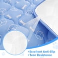thumbnail image 6 of Rywell Upgrade Dog Cooling Mat, 20"x30" Thicken Cooling Pad for Dog, Breathable Arc-Chill Cooling Fiber Color Changing Anti-slip & Waterproof Cooling Mat for Pet, Non-Toxic, Washable, 6 of 9