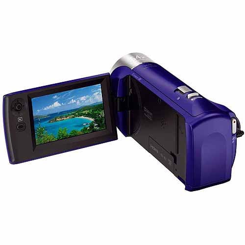Sony HDR-CX240/L Blue HD with 27x LCD and SteadyShot Image Stabilization - Walmart.com