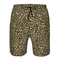 thumbnail image 3 of Goofa Leopard1 Printed Mens Swim Trunks Summer Quick Dry Short Beach Swimwear Bathing Suits-Small, 3 of 9