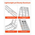 thumbnail image 3 of VEVOR 600 lbs Aluminum Ramps 1Pcs Heavy-duty Loading Ramps with Handles, 3 of 9