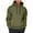 A-Army Green, variant on Puliio Mens Hoodies Sweatshirts Fall Sleeve Casual Zip Up Hoody Sweatshirt Loose Fit Warm Winter Fall Streetwear Comfortable Soft Plain Hoodie Pullover Tops