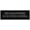 Black / Silver, variant on Signs ByLITA Basic No Soliciting do not ring doorbell Sign - Laser-Engraved Lettering | Durable ABS Plastic | Vibrant Colors | Powerful Foam Tape (Red) - Small