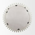 thumbnail image 3 of Mercana Furniture Sterling Cog III 35.5" Round White Wood Frame Mirror, 3 of 5
