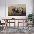 thumbnail image 5 of The Gleaners Bread By Jean-Francois Millet Prints Poster Picture Print Wall Art Poster Painting Canvas Posters Artworks Gift Room Aesthetic 08x12inch(20x30cm), 5 of 6