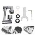 thumbnail image 3 of Miangastore Extender Universal Faucet Extender Copper Silver 1440 Degree Rotating 1Pcs, 3 of 8