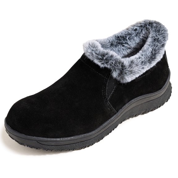 Minnetonka Women's Eagan, Black, Size 7