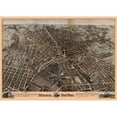 thumbnail image 3 of Bailey 18x14 Black Modern Framed Museum Art Print Titled - Syracuse New York - Bailey 1874, 3 of 5