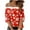 Red, variant on Festival Saving Womens Christmas T Shirts Funny Festive Snowflake Top 3/4 Sleeve Cold Shoulder Shirt Blouse Christmas Holiday Shirt Tees My Items