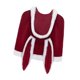 thumbnail image 1 of Capa navideña con capucha, , chal corto, ideal para festivales, cosplay, pubs y disfraces., 1 of 9