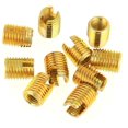 thumbnail image 3 of Insertos de rosca autorroscantes, 50 piezas de insertos de rosca combinados autorroscantes para aumentar la resistencia de la rosca para la industria de procesamiento de metales Adepaton YQ-0578, 3 of 8