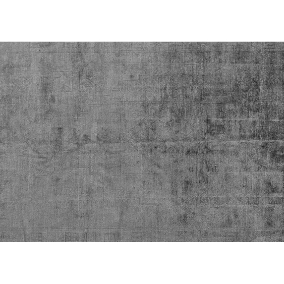 Ahgly Company Indoor Rectangle Abstract Gray Modern Area Rugs, 5' x 7'