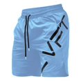 thumbnail image 2 of Gym Short Deportivo Correr Elástico Moda Calidad Lv- Est Bk, 2 of 8