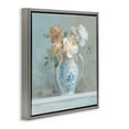 thumbnail image 4 of Stupell Industries Heirloom Floral Bouquet Botanical & Floral Painting Gray Floater Framed Art Print Wall Art, 25 x 25, 4 of 10