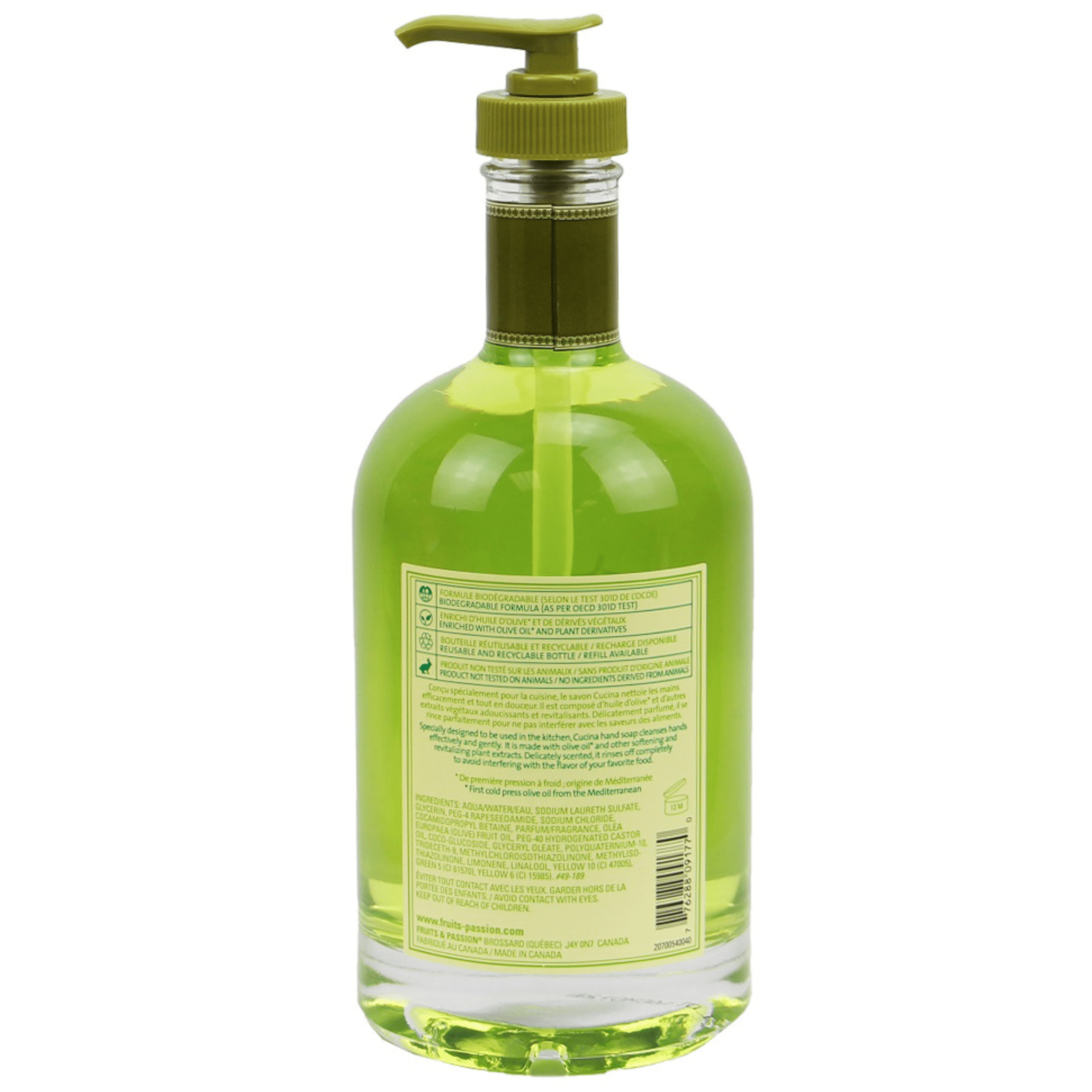 Cucina Lime Zest and Cypress 16.9 oz Hand Soap