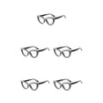 thumbnail image 1 of Minnieouse 1 par de gafas de mujer con montura de PC, lentes de resina, bonitas y elegantes gafas de cristal para fiestas, banquetes, Cosplay, Type2 NO2, 1 of 6