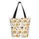 thumbnail image 1 of Fotbe Thanksgiving Bolsa de Playa con Estampado, Bolsa de Hombro, Bolsa de Mano Espaciosa, Bolsa de Viaje Ligera, Bolsa de Compras Versátil, 1 of 6