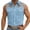 Light Blue, variant on Men Western Shirts Embroidered Cowboy Sleeveless Button Collar Shirt Retro Business Casual Tops With Floral Design Light Purple XXXXXL