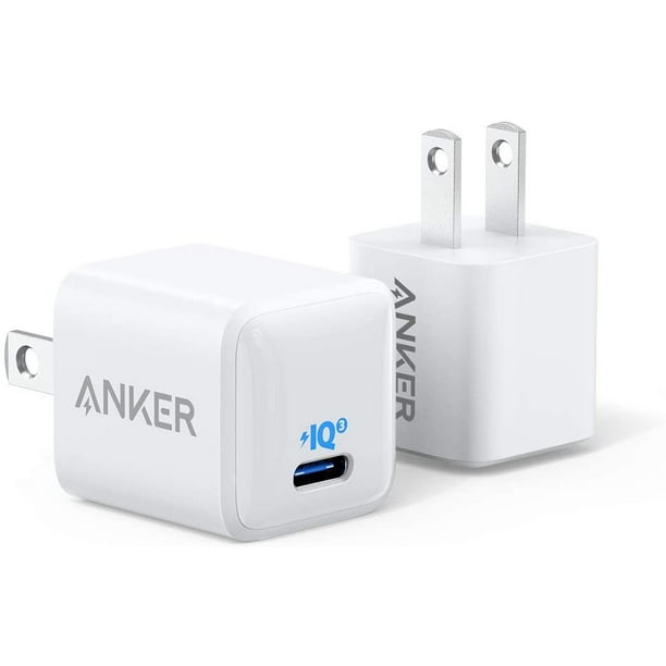 [Upgraded] Anker Nano iPhone Charger, 20W PIQ 3.0 Durable Compact Fast