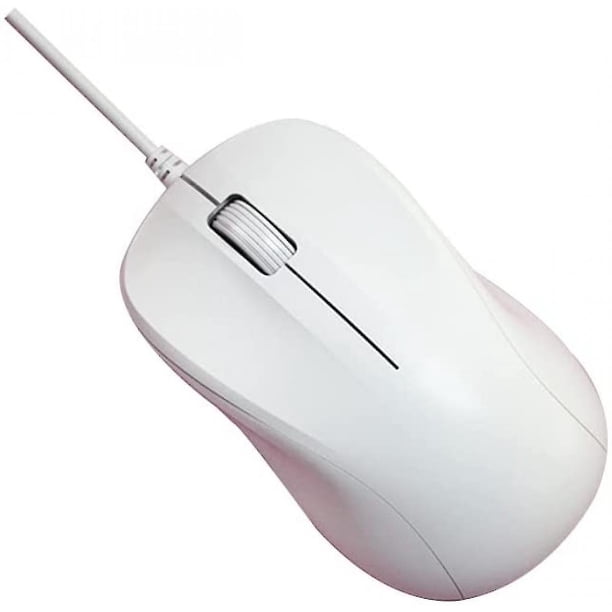 Shxx Mute Wired Mouse Notebook Desktop Computer Mouse Computer Mouse Usb Mouse Pure White Xq-sb146