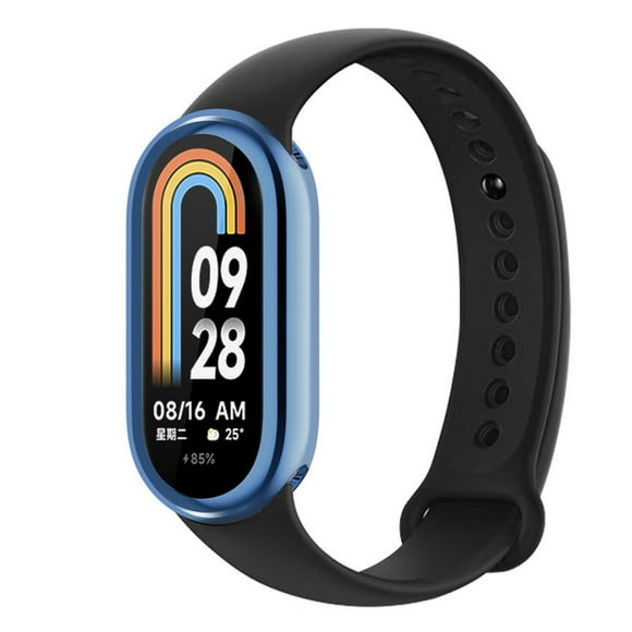 Étui TPU Électroplaqué à Préservation Améliorée pour Mi Band 8, Antichoc et Résistant aux Égratignures