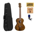 thumbnail image 1 of Luna UKE ACT Uke Flamed Acacia Tenor Ukulele Soft Case Bundle, 1 of 6
