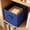 Blue, variant on FeiFu Basics Fabric Clothing Storage Bins-10.6" x 10.6" x 11"-Collapsible Storage Cubes Organizer with Handles,Linen Foldable Storage Baskets Cloth Box Containers,Closet Organizers