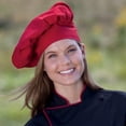 thumbnail image 5 of Uncommon Threads 0100-0100 Chef Hat Poplin in Black, 5 of 6