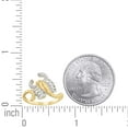 thumbnail image 2 of 14k Two-Tone Gold Womens Scorpion Zodiac Sign Ring, 2 of 2
