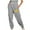 Gray, variant on Fartey Women's Cargo Sweatpants Fall Winter Drawstring Elastic High Waist Pants Halloween Jogging Pants Cute Pumpkin Print Sweatpants with Pockets Beige L